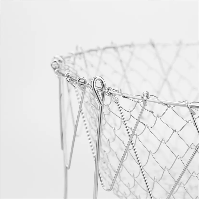 Mini panier à frites en acier inoxydable