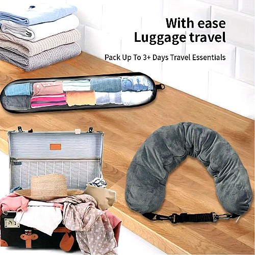 Oreiller de voyage DreamShore pour bagages supplémentaires