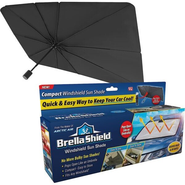 Parasol Pare-Brise Voiture Pliable 130×79cm