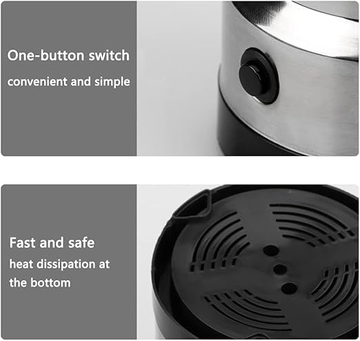 Moulin à café électrique en acier