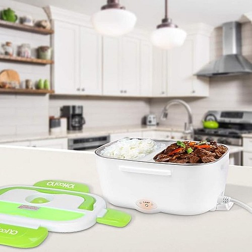 Boîte à Déjeuner Électrique en Acier Inoxydable