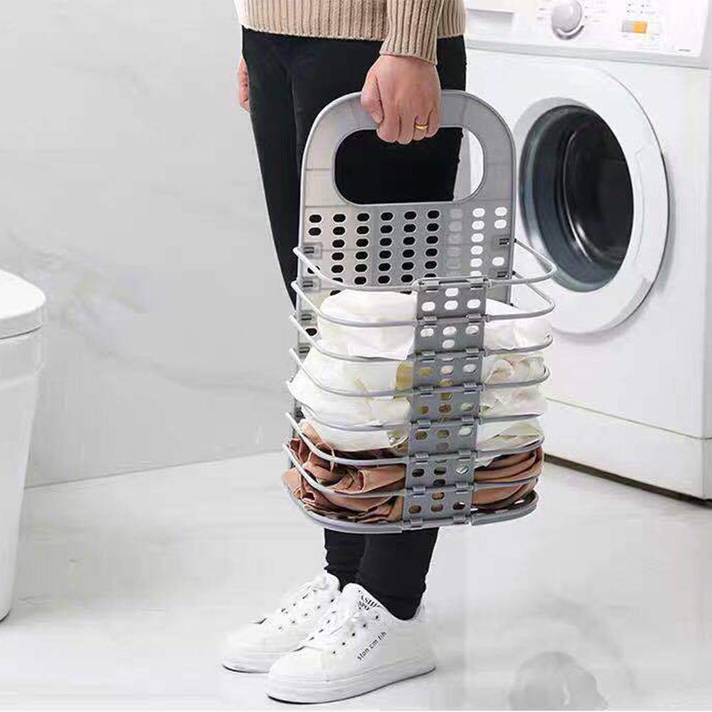 Mir à linge mural pliant pour vêtements sales