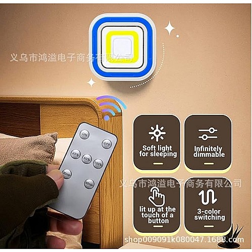 مصباح ذكية للمطبخ والدراسنج والخزانة حجم كبير يعمل البطارية و التحكم عن بعد