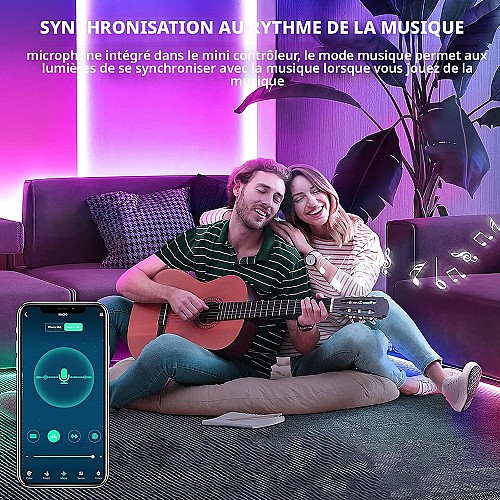 Bande lumineuse LED 5m, SMD