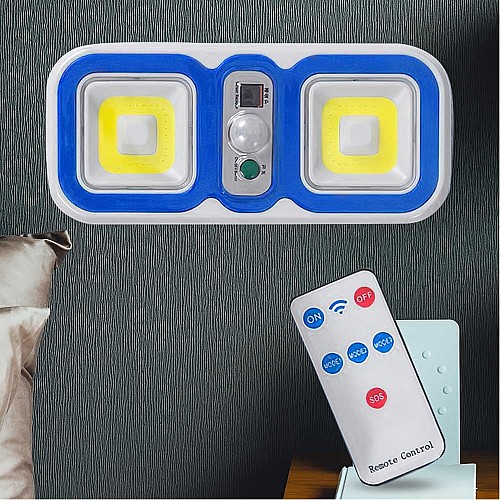 Luminaire sans fil rechargeable avec lumière télécommandée