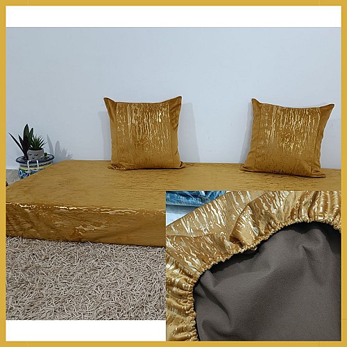 HOUSSE velour+2taies  غلافات جراري