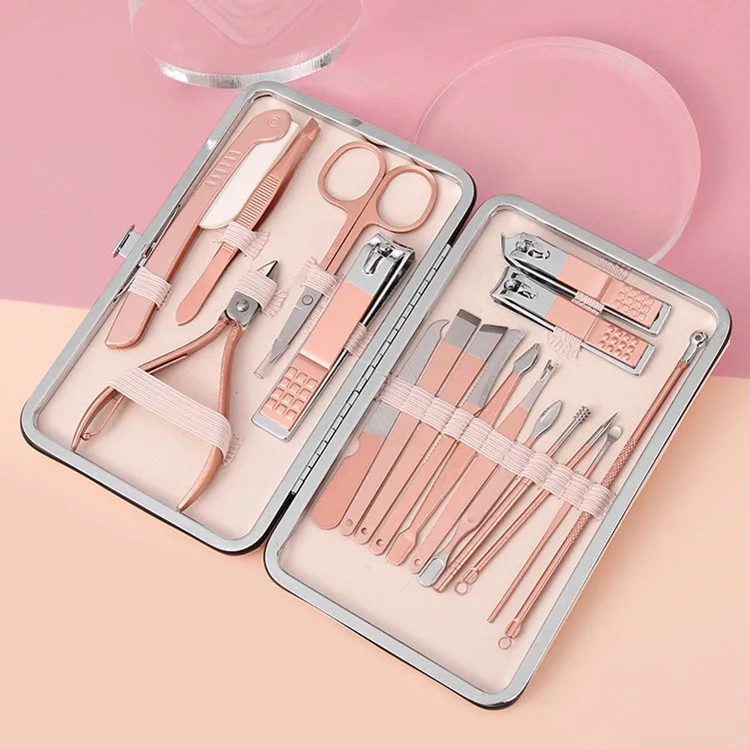 Kit 18 Pièces Beauté Des Ongles - Manucure Pédicure
