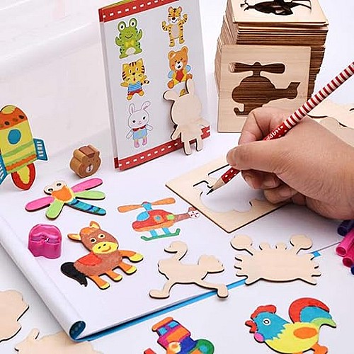 Pochoir de dessin pour enfants