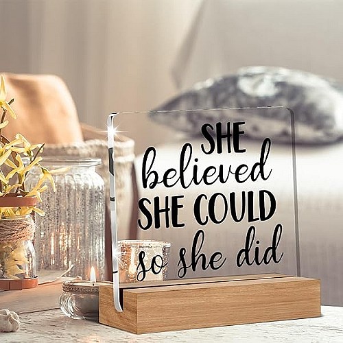 Pancarte Motivation en Plexi N1