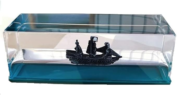 Mascoto® Modèle de bateau pirate en bouteille fluide