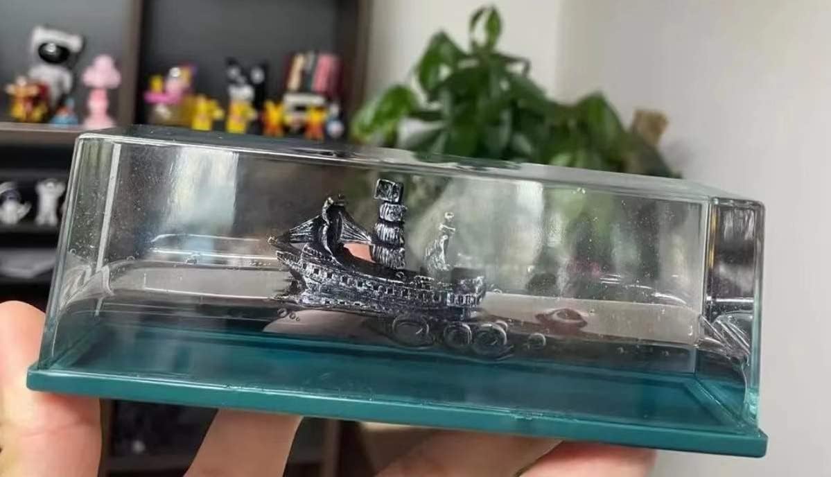 Mascoto® Modèle de bateau pirate en bouteille fluide