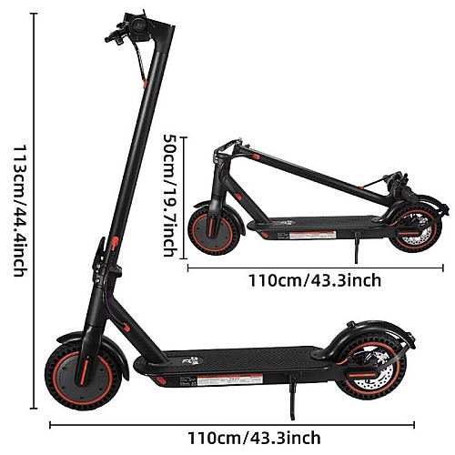 TROTTINETTE ÉLECTRIQUE KEPOW E9PRO06S PLIABLE 350W - NOIR