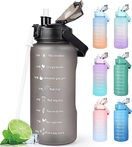 Ensemble De 3 Bouteilles D'eau Motivantes
