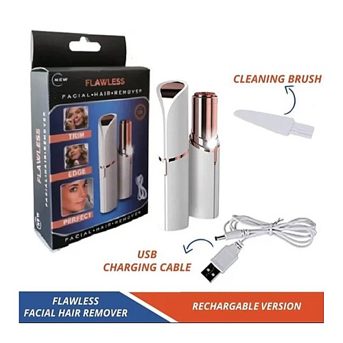 Flawless Facial Hair Remover – Rechargeable Edition