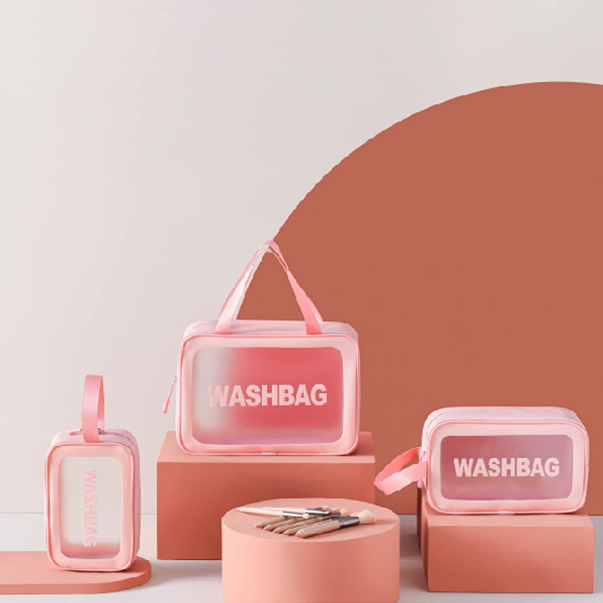 Ensemble de 3 Sacs à Cosmétiques