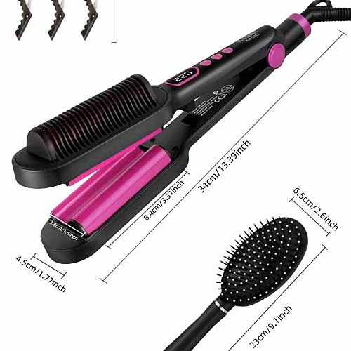 Kemei KM-2263 Styler professionnel pour boucles de cheveux 5en1