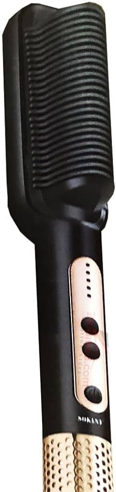 Straightening Comb - Hair Straightening Brush - Green