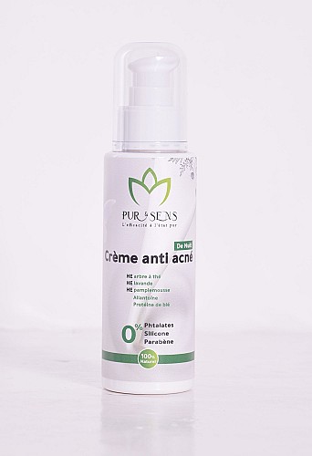 Crème  visage de nuit anti acné /90 ml