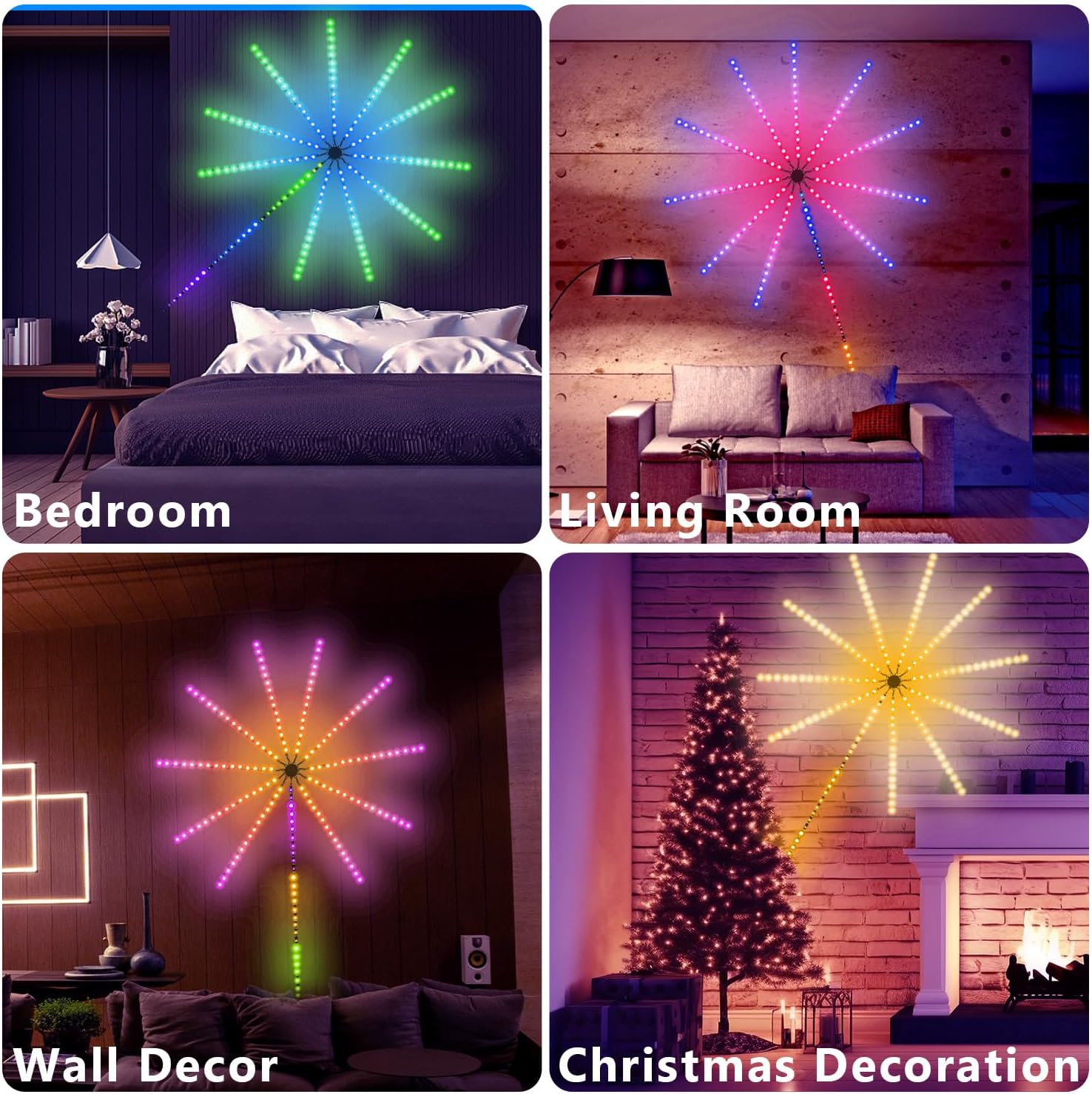 Bande lumineuse LED RGB avec contrôle de la musique