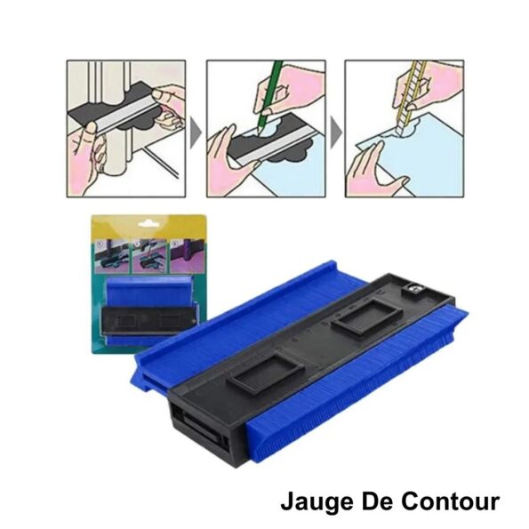 Outil jauge de contour 25cm