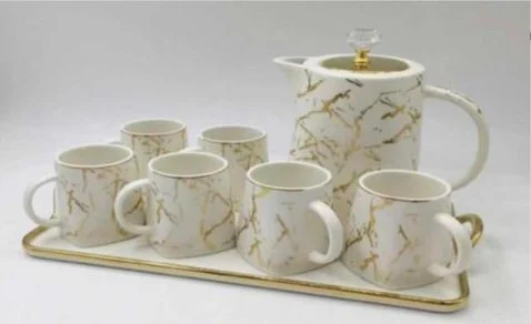 Service à Café En Céramique Élégant