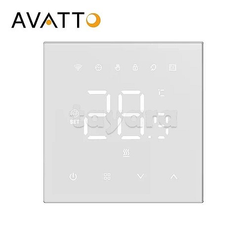 Thermostat intelligent programmable AVATTO WT410 à écran LED