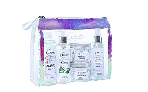 Debada Trousse soins corps séduction florale - 5 pièces