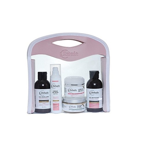 Debada Trousse soin visage peau sèche à normale - 5 pièces