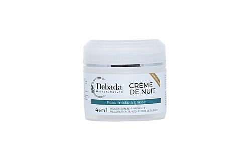 Debada Crème de nuit peau mixte à grasse