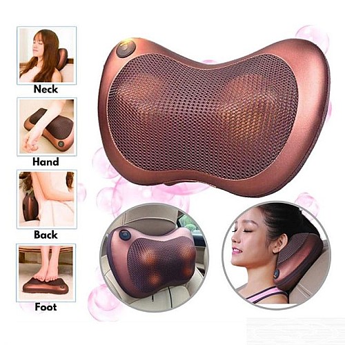 Coussin Massage Shiatsu Portatif, Masseur Dos,pour Cou, Pieds, Cervical