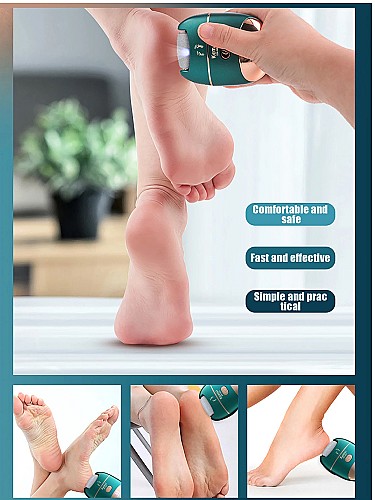 Ponceuse à pieds, lime électrique, éliminer les callosités, pédicure,