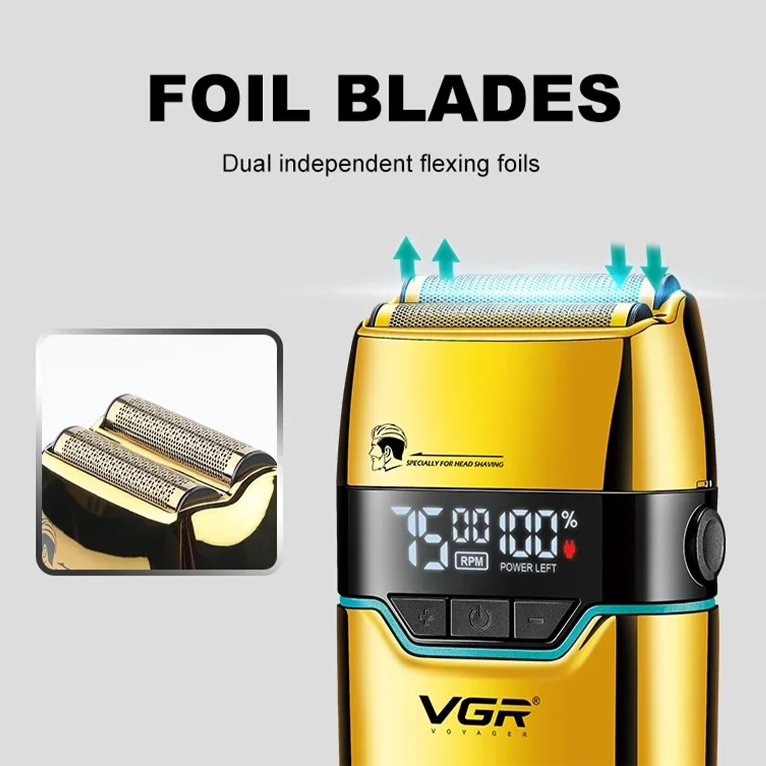 Rasoirs Professionnels Barbe Tondeuse Électrique Rasoir