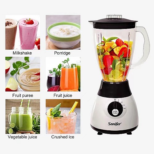Blender 2 en 1 Sonifer SF-8009 – 1.5L, 300W