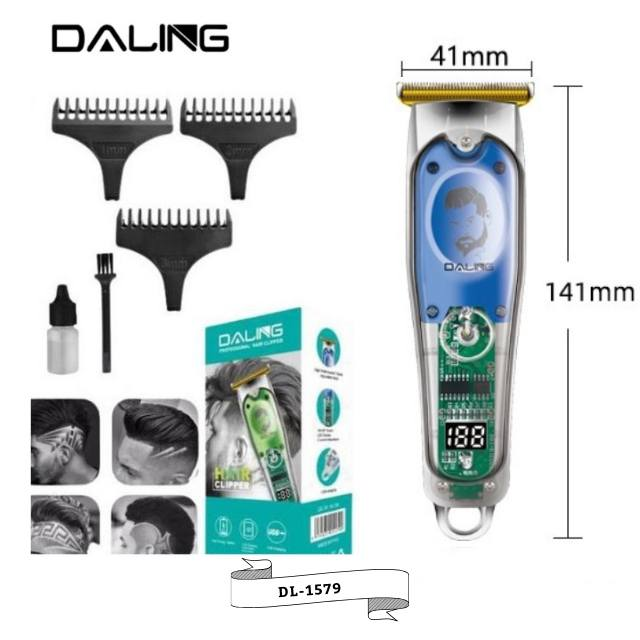 Daling Tondeuse à cheveux sans fil - Haute Performance- dl-1579