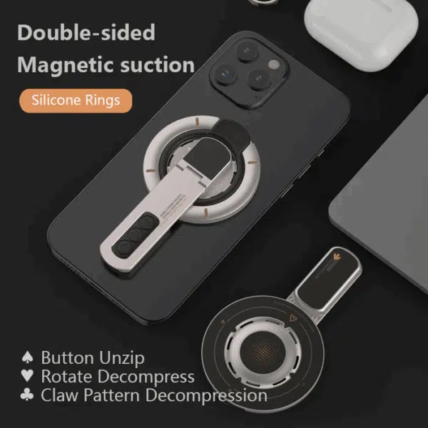 Support magnétique pour téléphone
