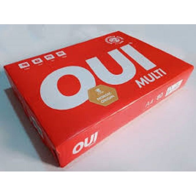 BOX DE 5  RAMES  DE PAPIERS OUI 80 G