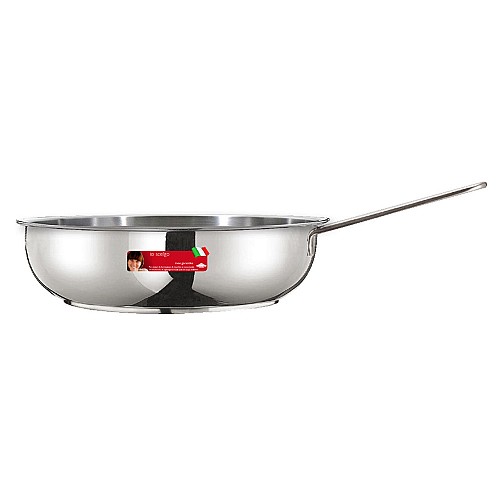 INOXRIV - Sauteuse profonde River 22 cm avec couvercle en verre