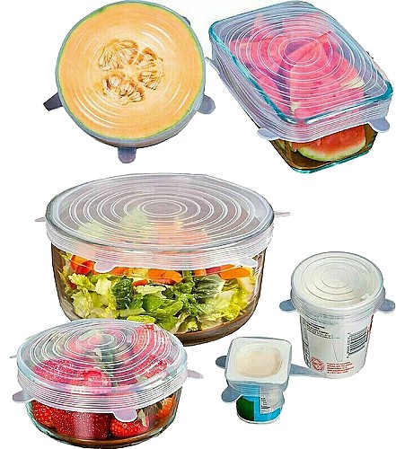Reusable Food Storage covers - 6 pcs