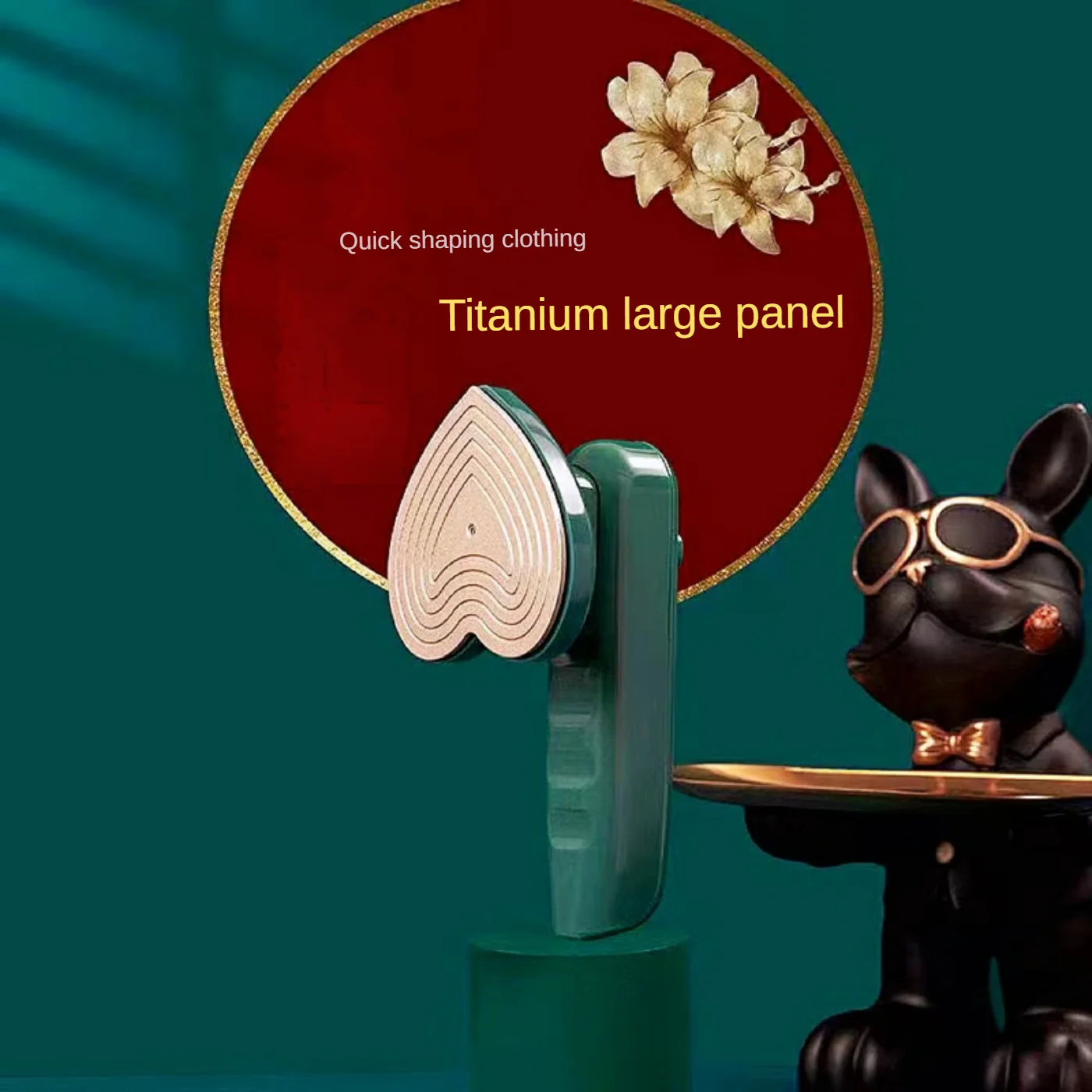 Portable Mini Iron Steamer for Clothes, Handheld Travel Steam