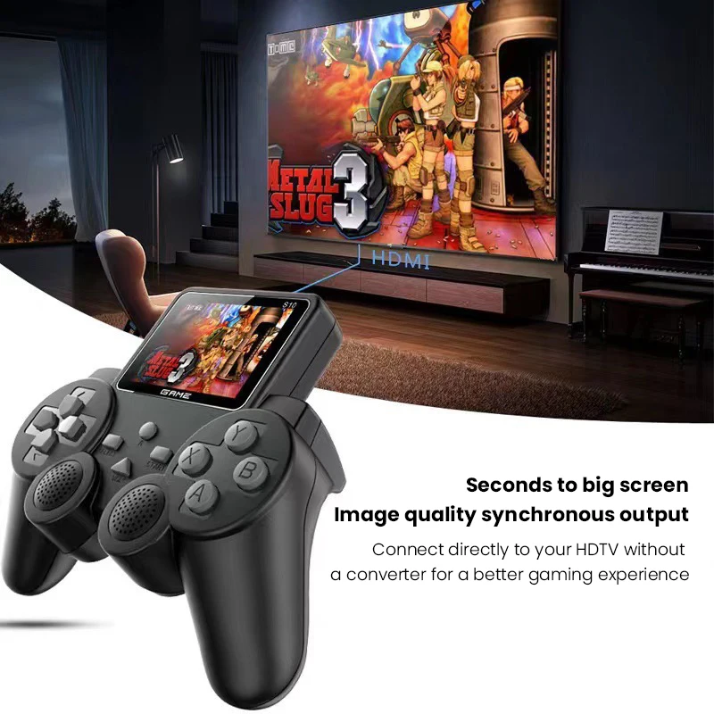 S10 Handheld Game Console 2.4inch Game Players Built in 520 Games