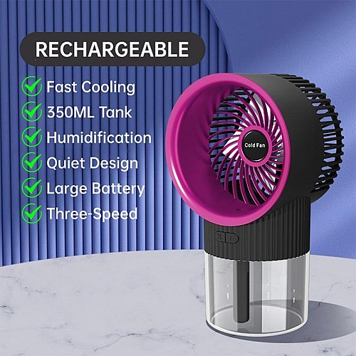 Ventilateur de Refroidissement - ICE MIST AIR CONDITIONER COOLING FAN