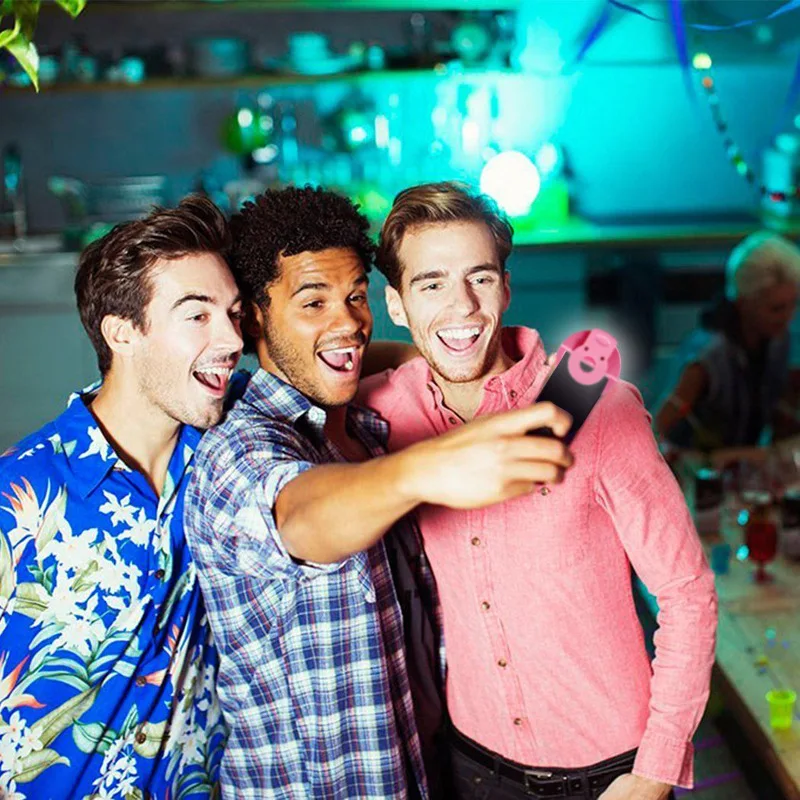 LED Selfie Ring Light Mobile Phone Clip-On Lamp Portable USB Charge