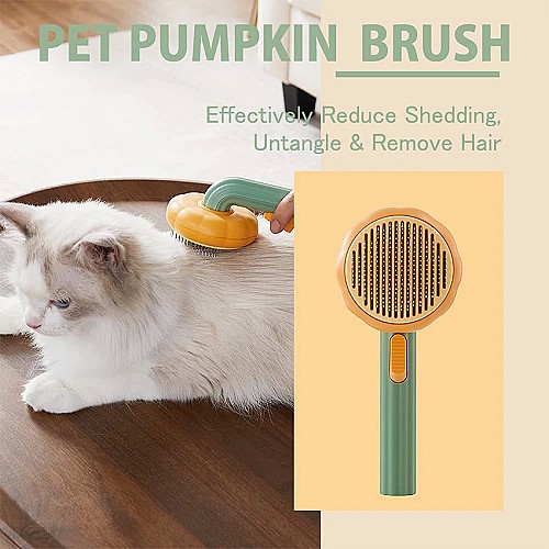 Brush Comb For Pet Grooming Removes Loose Hair