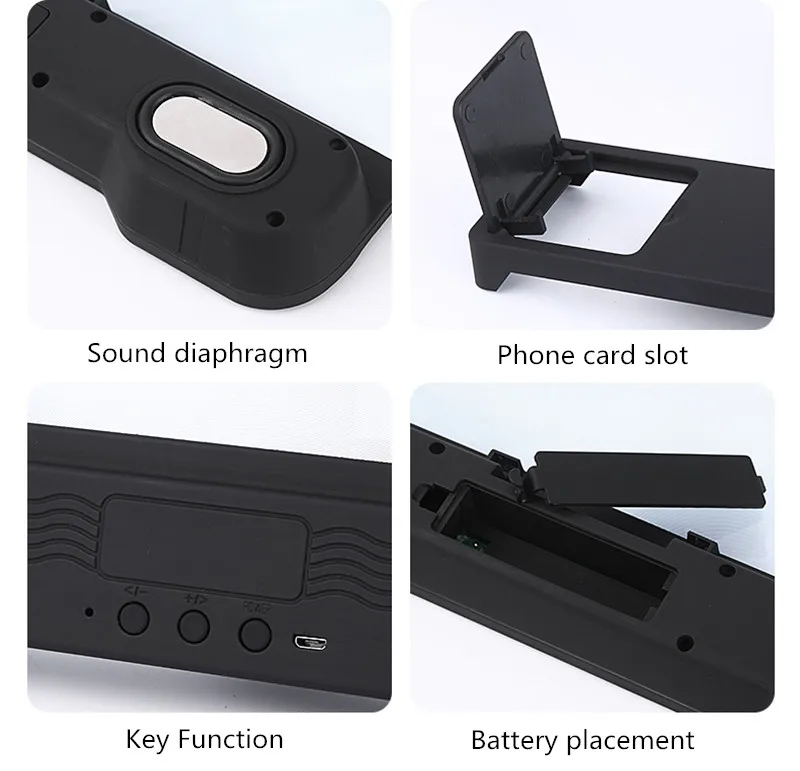 Loupe décran de téléphone portable audio Bluetooth 14 pouces haute définition