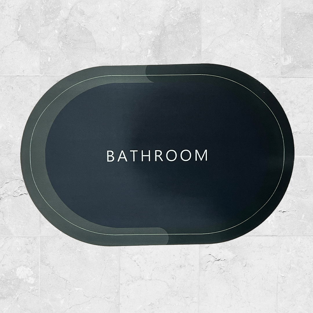 Super Absorbent Bathroom Anti-slip Mat mud soft mat quick drying