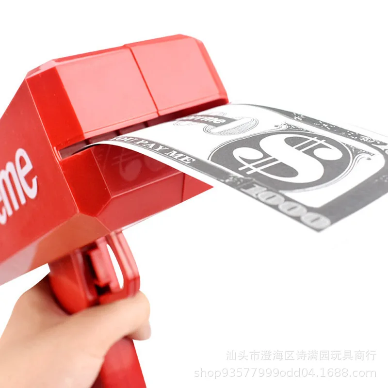 Super Money Gun Shooter Toys For Money Spray