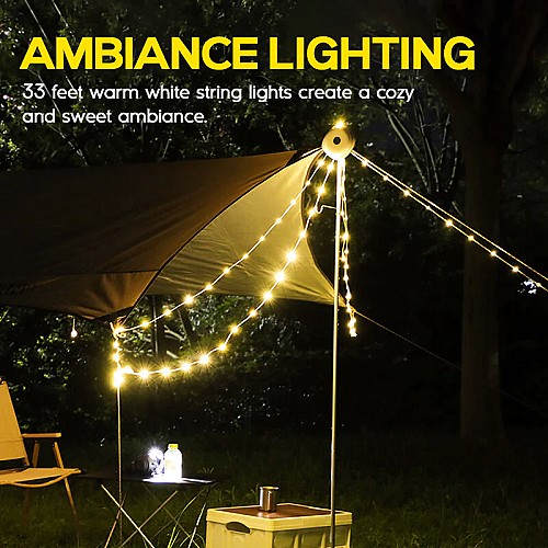 String Lights Camping Lights 33FT YD-2314