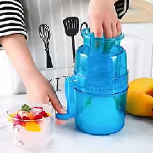 Broyeur à glace portable à commande manuelle