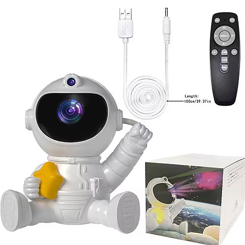 🌌 Projecteur Spaceman – Lampe Nébulosité & Étoiles avec Télécommande
