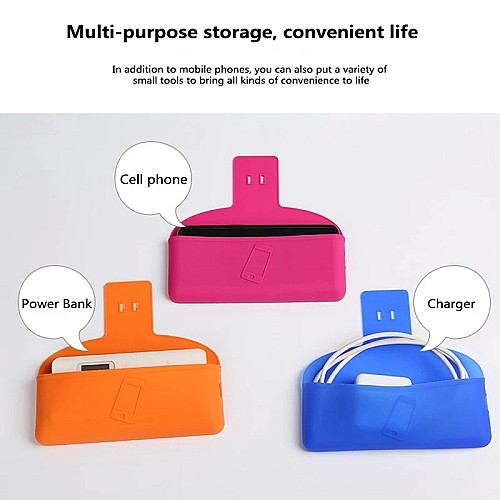Support Silicone pour Chargeur de Téléphone – Prise Murale